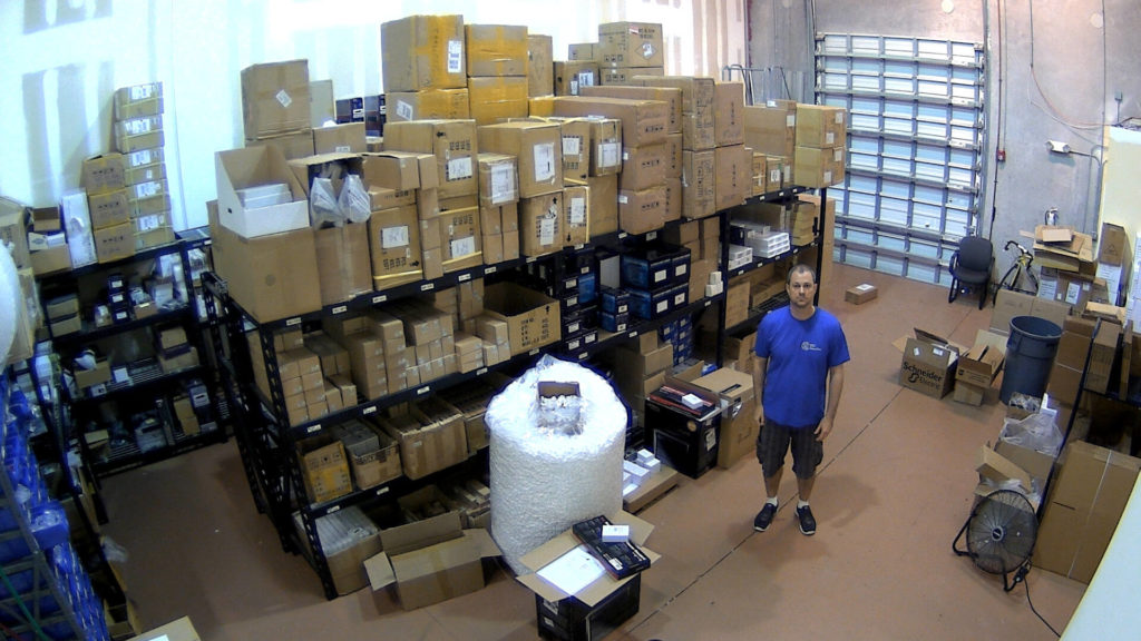 Видеонаблюдение для склада с удаленным доступом