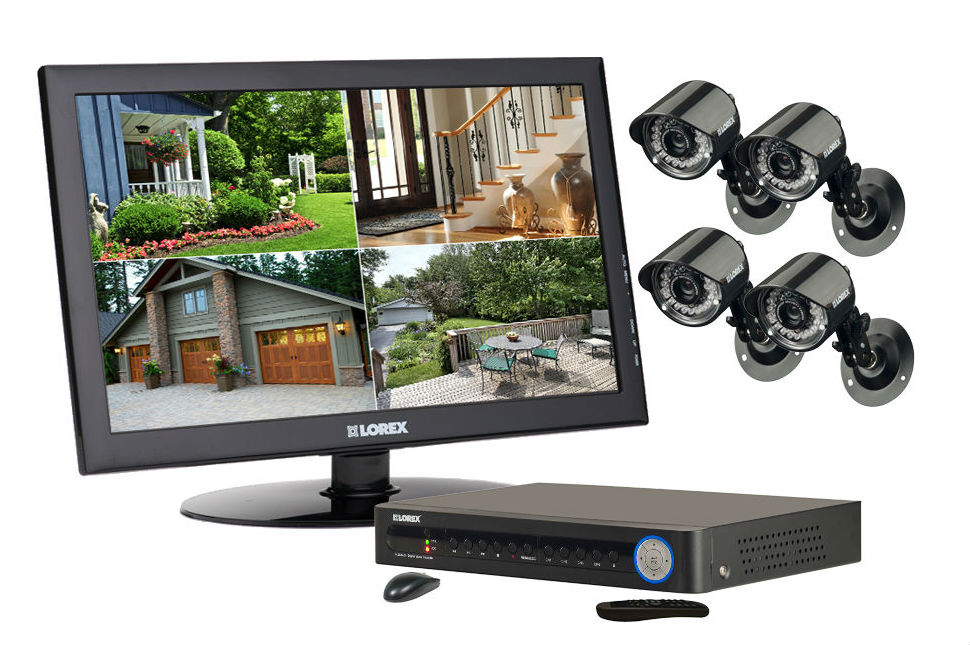 Готовые комплекты видеонаблюдения для частного дома