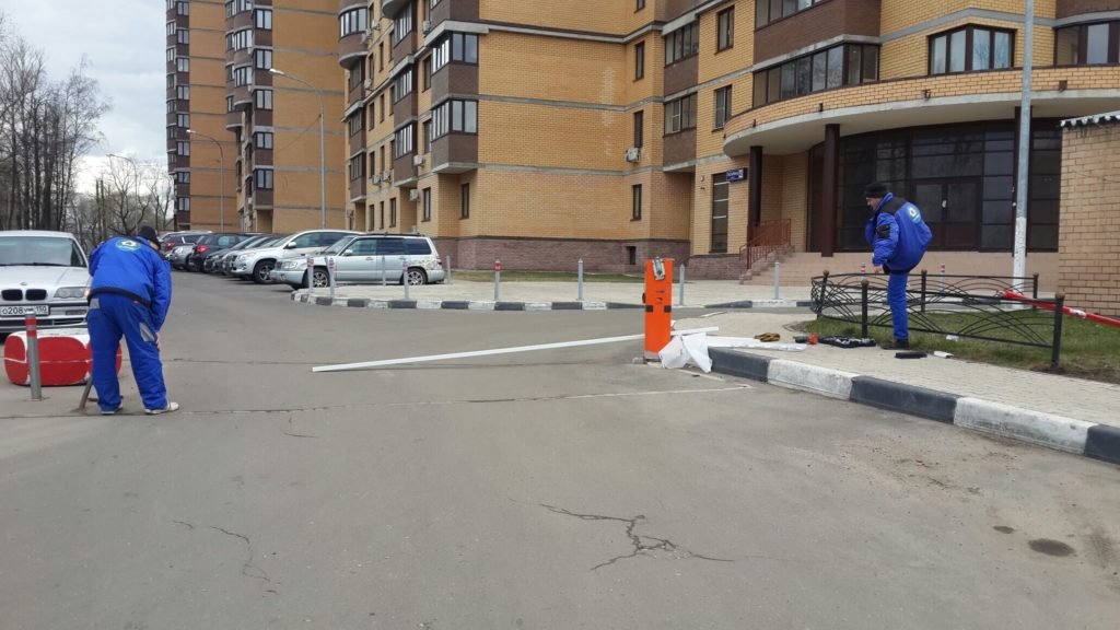 Регламент работ при плановом обслуживании шлагбаумов