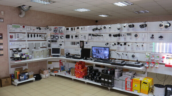 ТОРГОВЫЙ ЗАЛ - идеальное место для видеонаблюдения