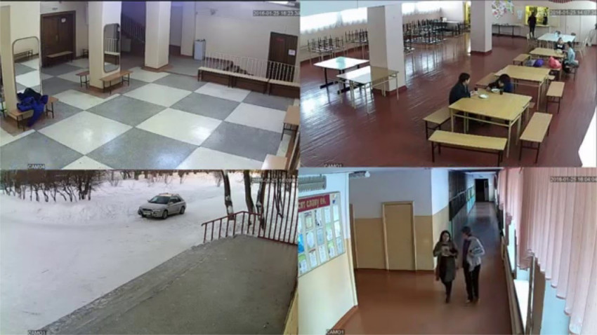 Организация видеонаблюдения в школе