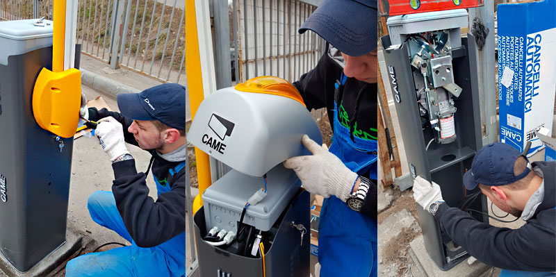 Обслуживание шлагбаумов в Москве и области