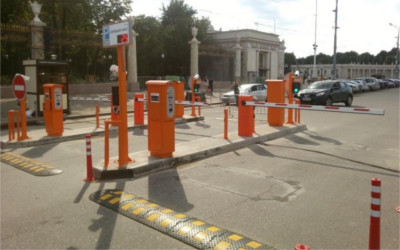 Установка автоматической парковки