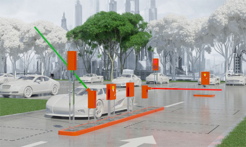 Автоматическая система парковки с паркоматом