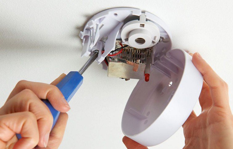 Установка охранно-пожарных систем (ОПС)