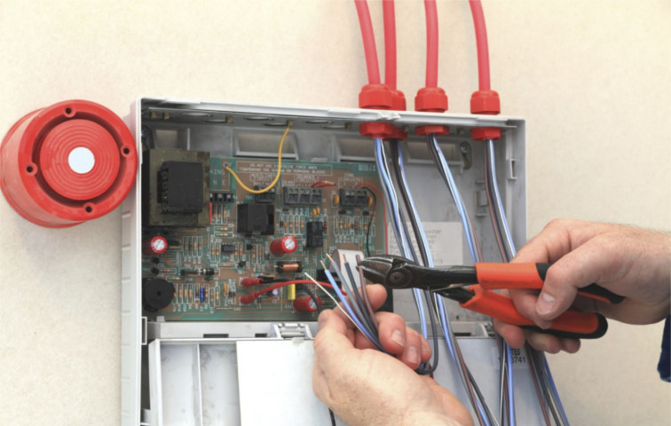 Установка пожарной сигнализации